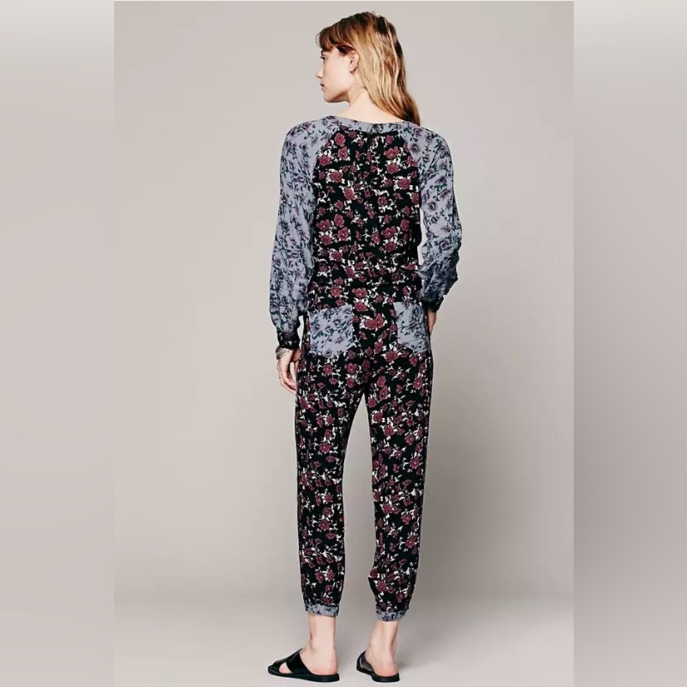 Free People Shelia Floral Jumpsuit - Picture 2 of 9